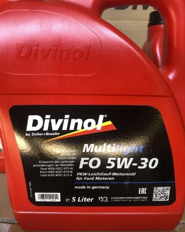 MOTORNO ULJE DIVINOL 5W30 FORD 5LIT - 49200 K07 -   - 5W30
